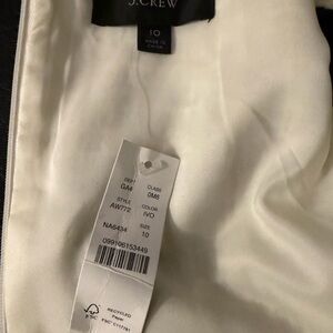 J. Crew Off-White Skirt